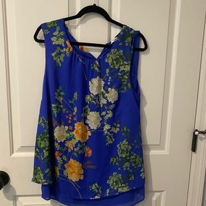 Rose + Olive silk top